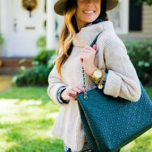 FREE PEOPLE Sidewinder 100% Wool Waffle Knit Oversized Slouchy Chunky Sweater - Picture 11 of 14